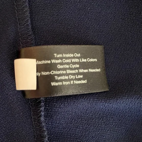 Lane Bryant, Size 22/24, Long Sleeve, Navy, Lace Top - Picture 10 of 10